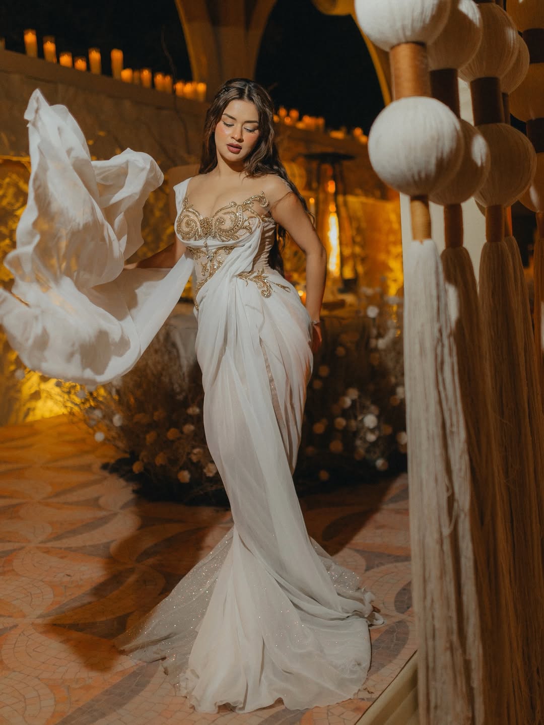 Ethereal princess vibes 🤍✨🪽

wearing @jolipoli.couture 
styling @kmundhe4442 
📸 @beyondphotos_