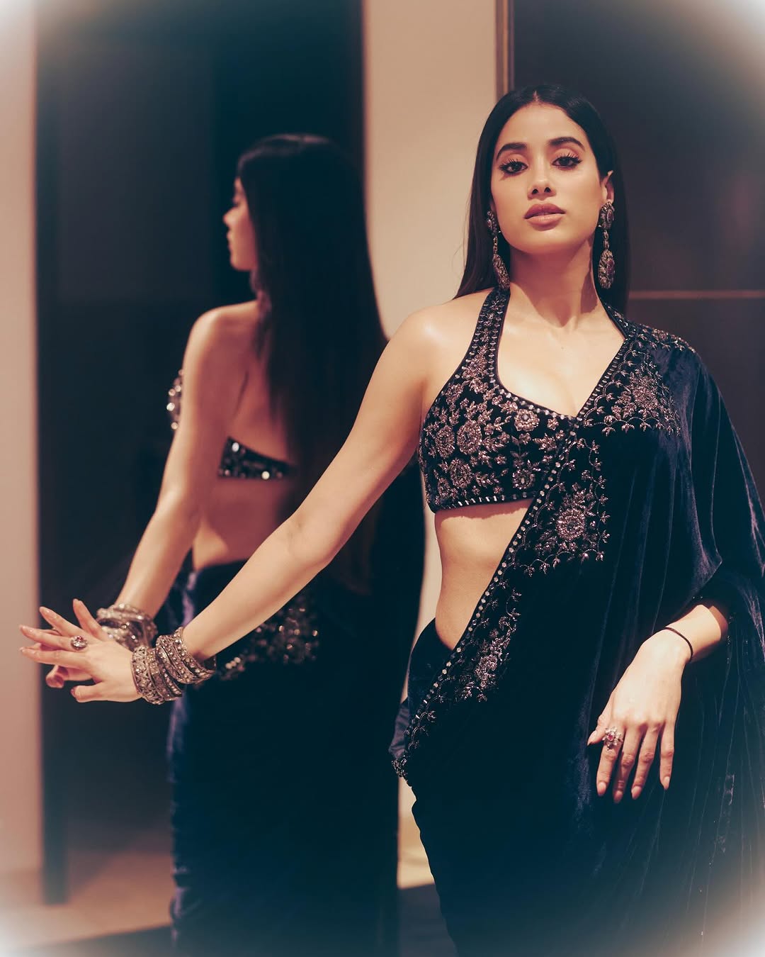 @ndtv actor of the year female for Homebound :) my biggest take away from the journey of this very special film is that; to really see people without your own baggage of judgement and to feel truly seen in return is perhaps the greatest gift we are capable of giving and receiving as human beings. And in that spirit… thank you @ndtv for making me feel seen in my endeavour to try to be a better artist and for my small contribution to what is, was and always will be a piece of my heart - Homebound. And best director for the literal best director/ human teddy ever!!! @neeraj.ghaywan These are our first awards for our film in India, so obviously the most special 🥰 Streaming on Netflix incase you guys haven’t watched it 💕